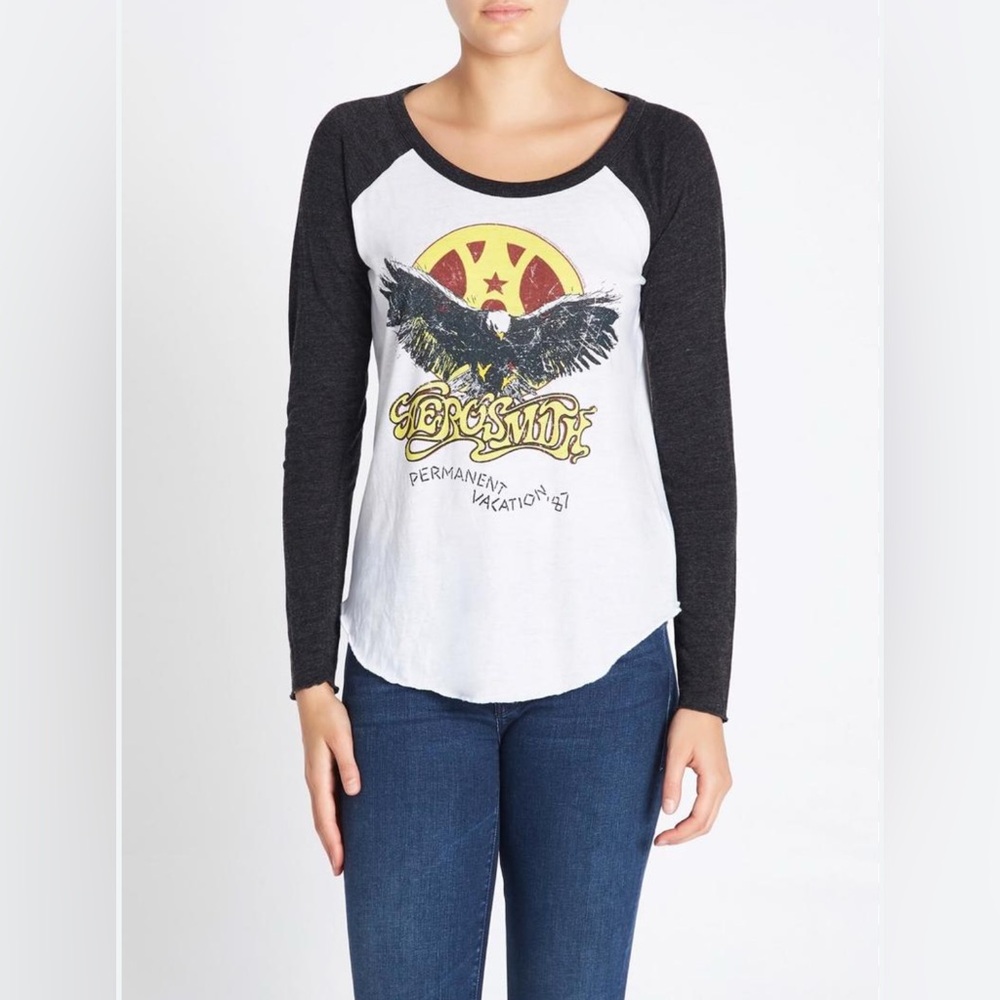 Chaser Aerosmith Permanent Vacation Pullover, Size M